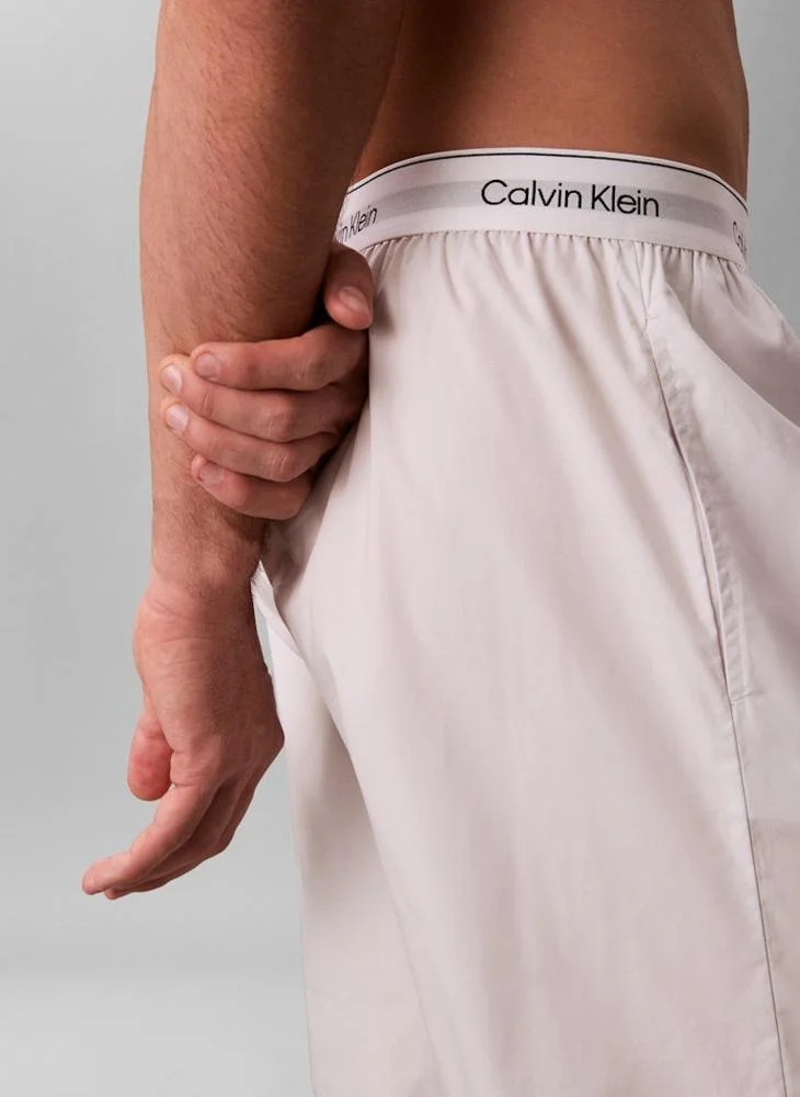 Calvin Klein  Logo Waistband Pyjama Shorts for Men | Best Price UAE